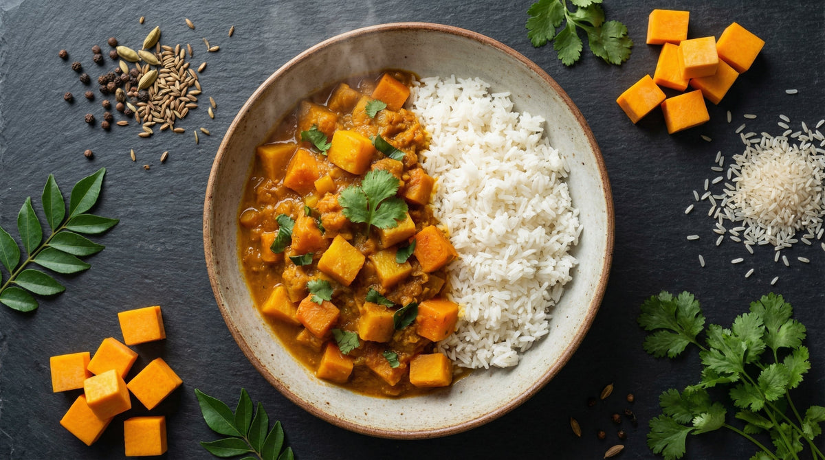 Rutabaga & Pumpkin Curry