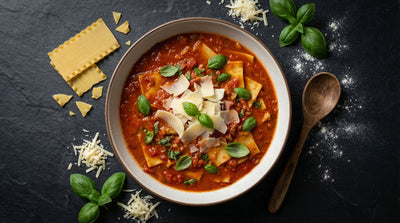 Salmon Napoli  Lasagna Soup