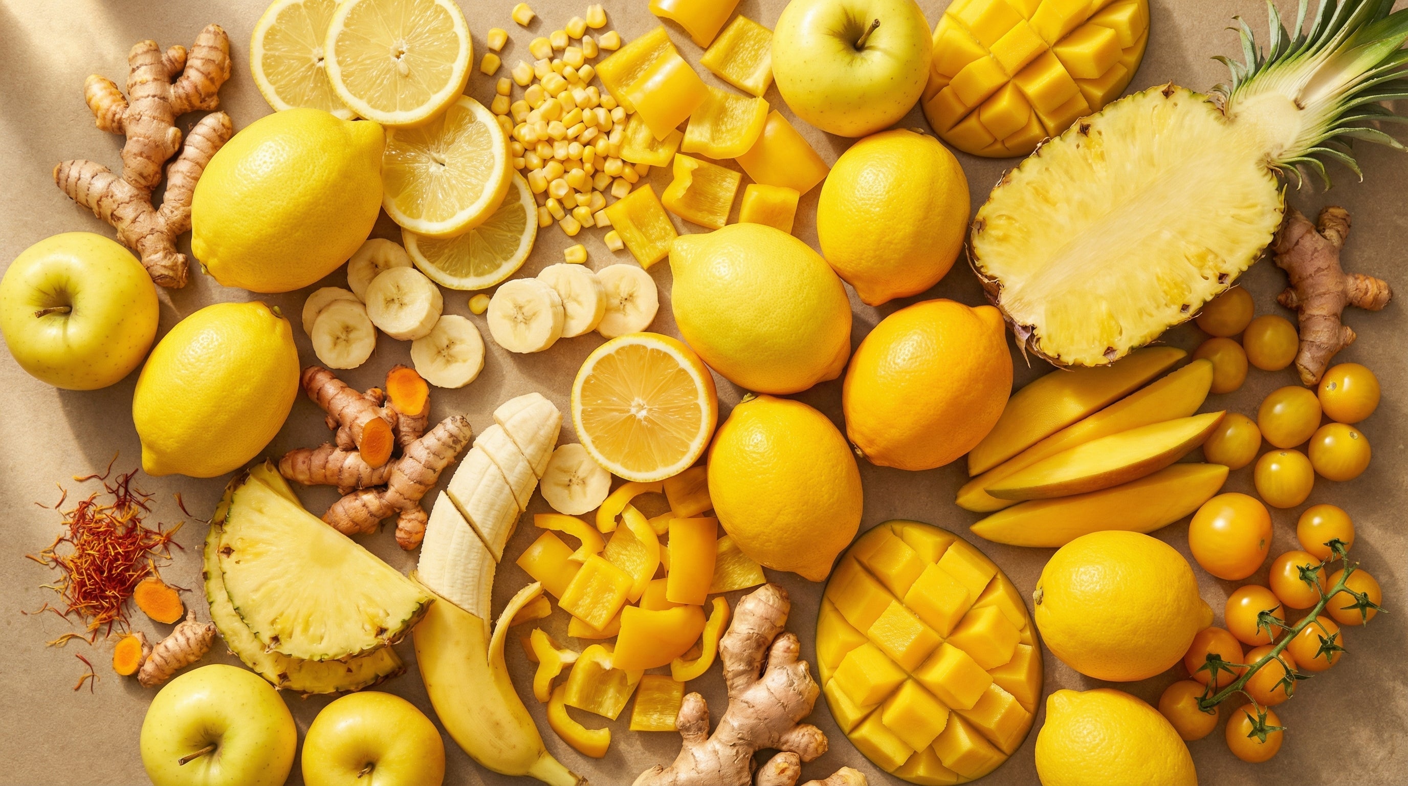 The Power of Yellow Foods – COOK BY COLOR